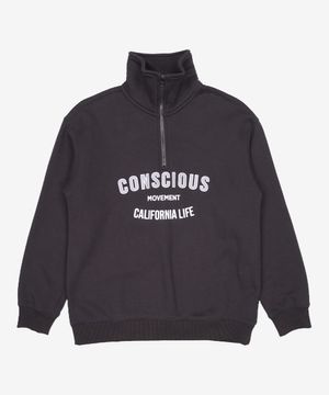 틴즈 하프집업 아치로고 기모 맨투맨_100(14440-031-808-11) 160