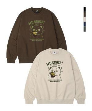 두쫀쿠 베어 오버핏 맨투맨_5 COL