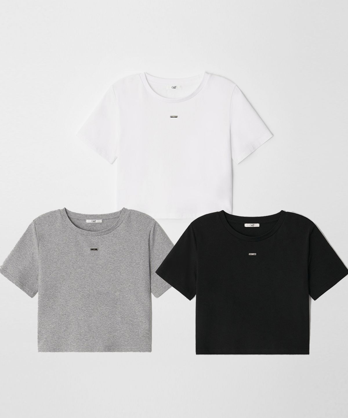오디에르(ODER) 코인포인트 베이직 티셔츠-3colors