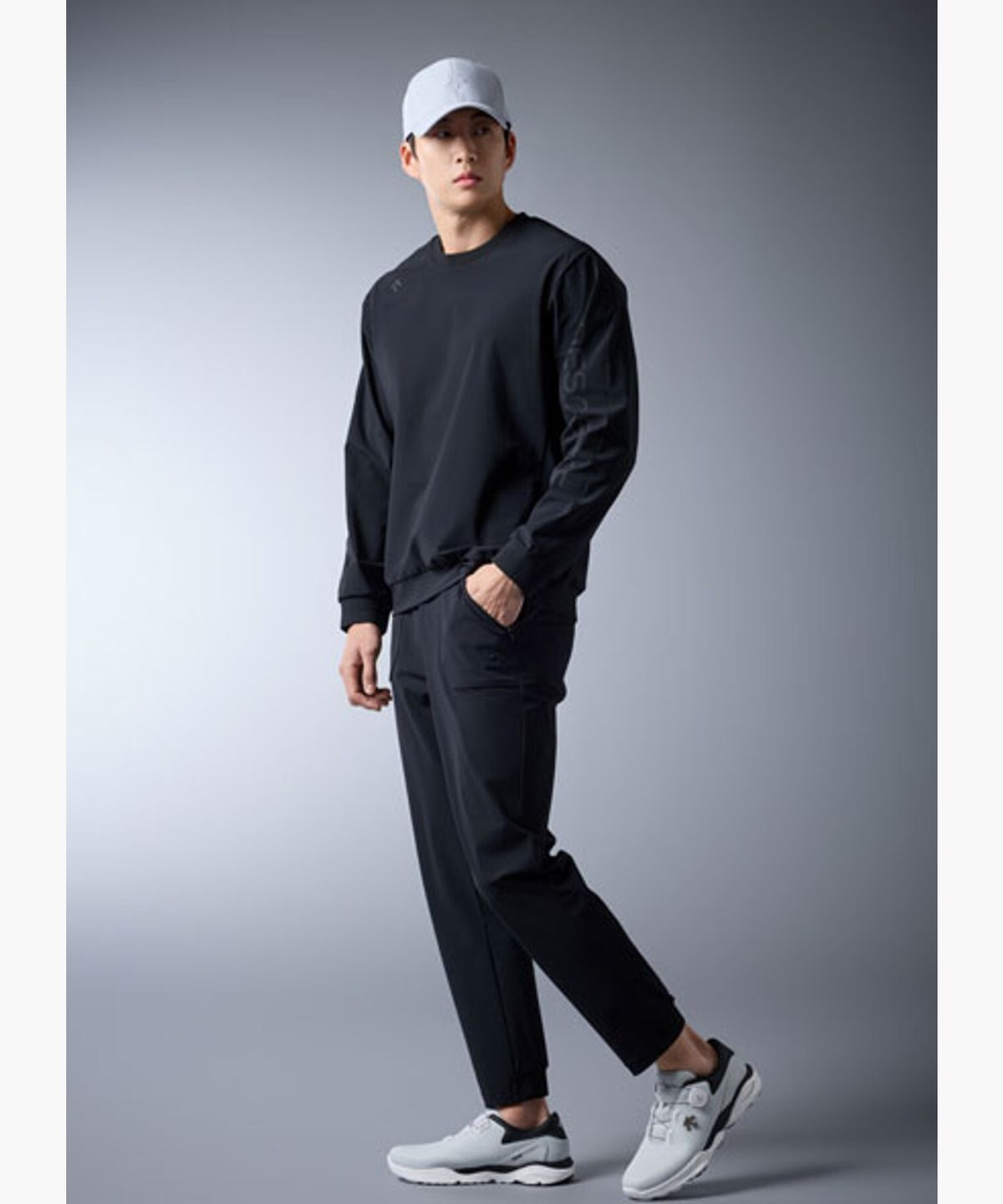데상트 골프(DESCENTE GOLF) 남성 트리코트 조거 팬츠  DR12MFPT28