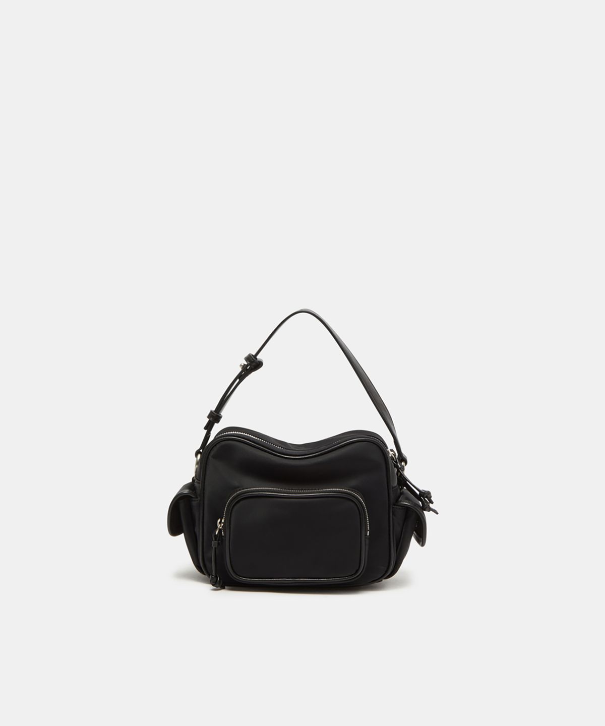 쿠론(COURONNE) Hyper Zipper Shoulder 18 Nylon_RDBSX26117BKX