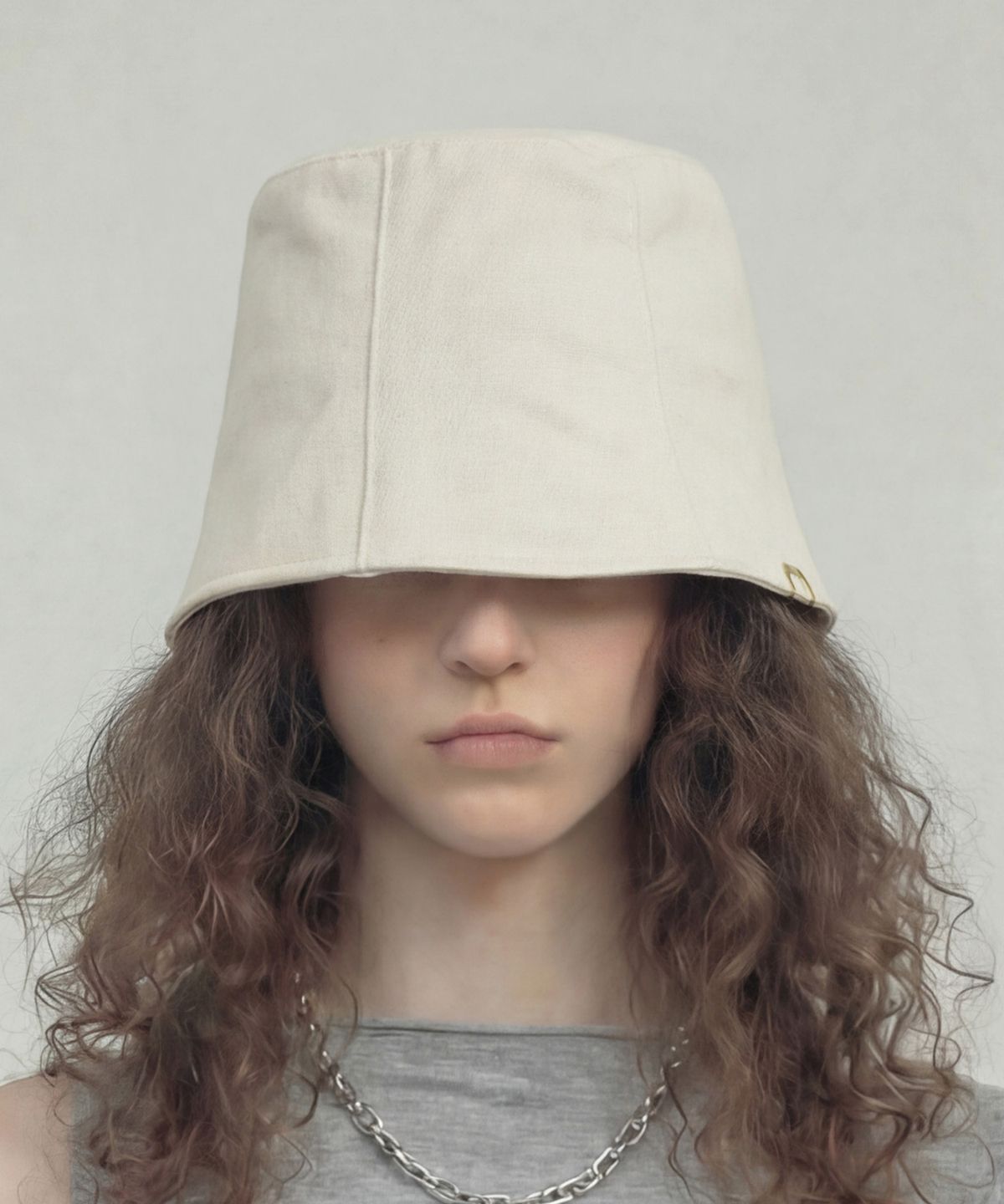 언더컨트롤 스튜디오(UNDERCONTROL STUDIO) 사계절 트윌 코튼 버킷햇 STAND BUCKET / BIO H TWILL / IVORY