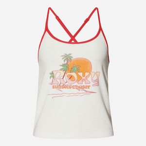 OCEAN WAVE TERRY 슬리브리스 탱크 탑 (RG21RE511WHI)