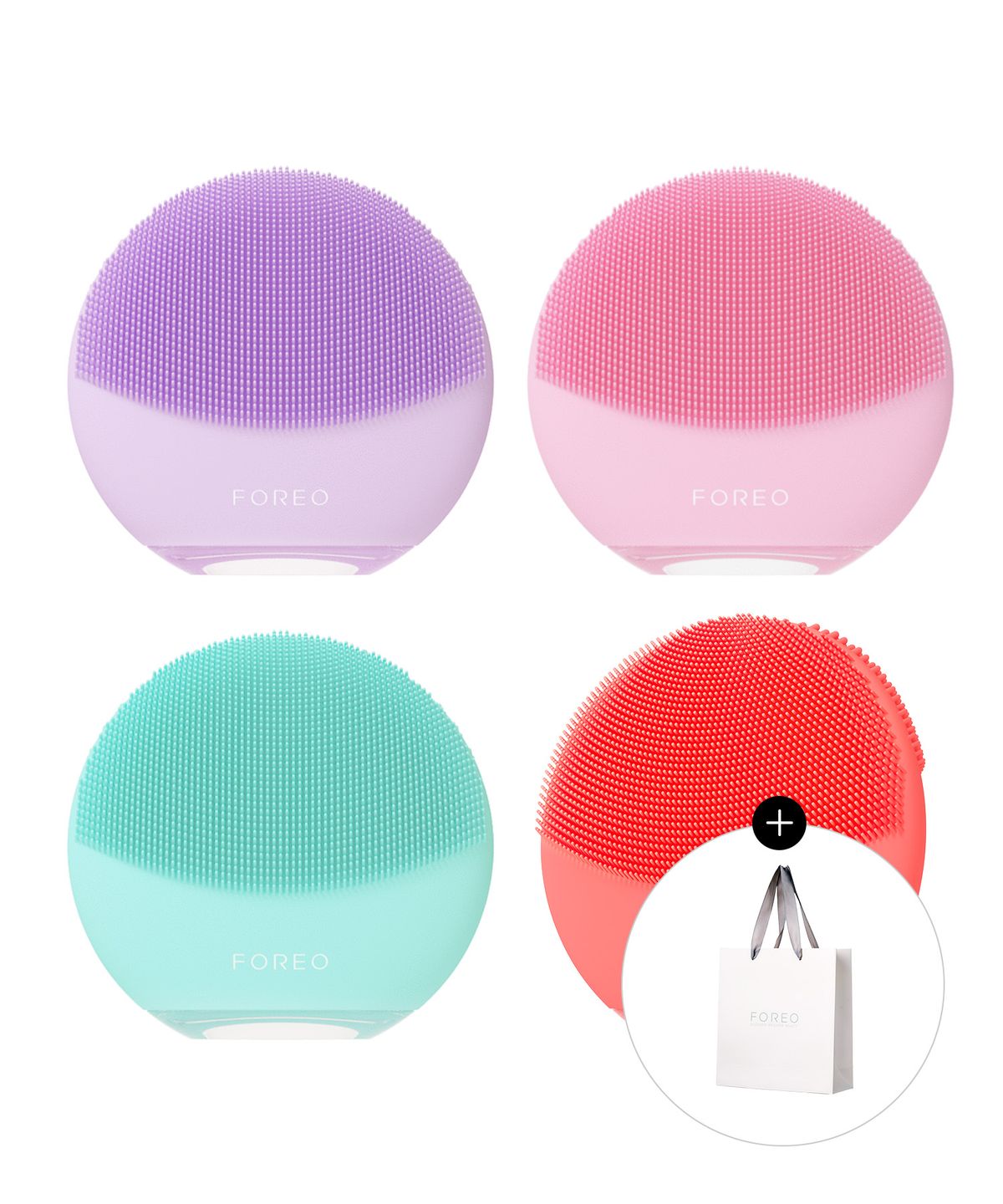 포레오(FOREO) [쇼핑백 증정/모공 청소템] 포레오 딥클렌징 디바이스 루나 4 미니 (4color)