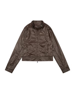 Technical Coated Jacket (Brown)