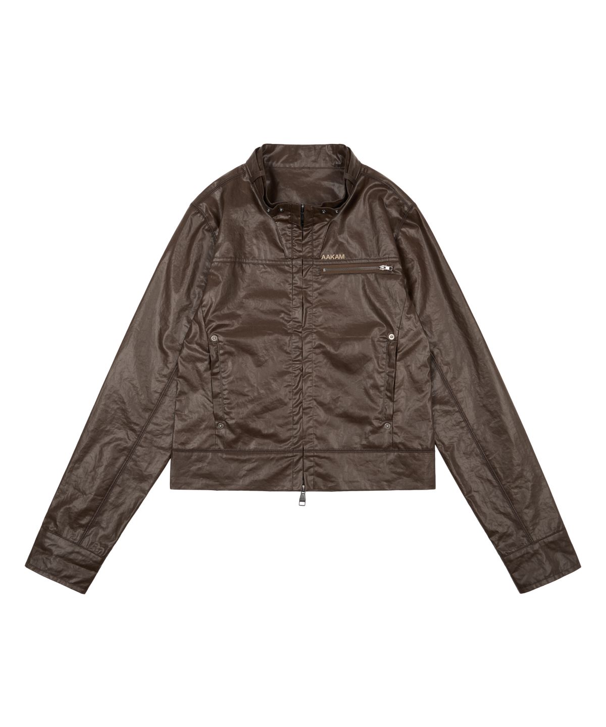 아캄(AAKAM) Technical Coated Jacket (Brown)