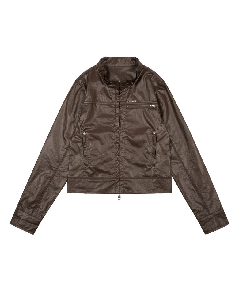 Technical Coated Jacket (Brown)