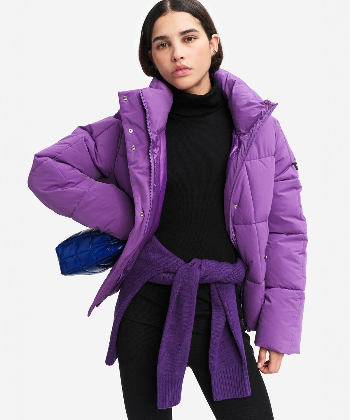 에이글(Aigle) 여성 기능성 숏 푸퍼 자켓 AIW25WOUI012BRVI