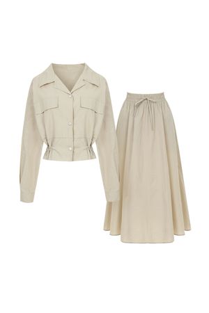 스트링점퍼스커트아노락SET_P6ASE010A