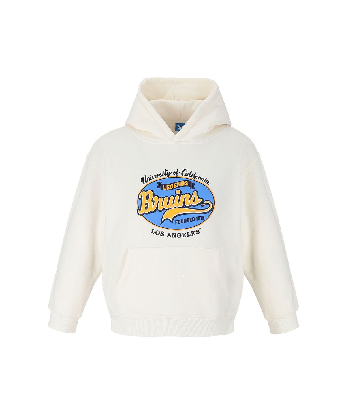 유씨엘에이(UCLA) 키즈 UCLA 로고 후디 스웻셔츠[IVORY](UCRLTJ2)