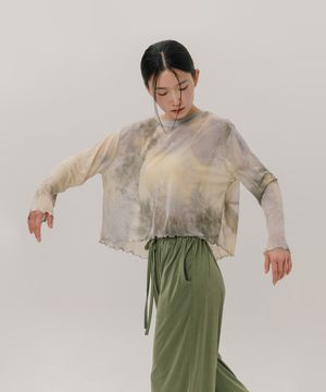 Dye flow back open cover up