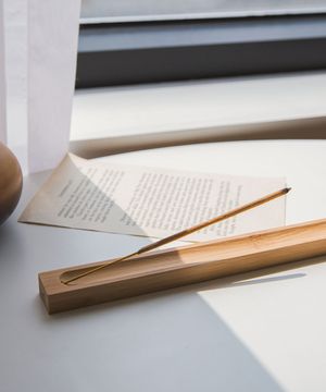 우드 인센스 스틱 홀더