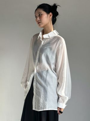 Pleated  Collar Blouse (2C)