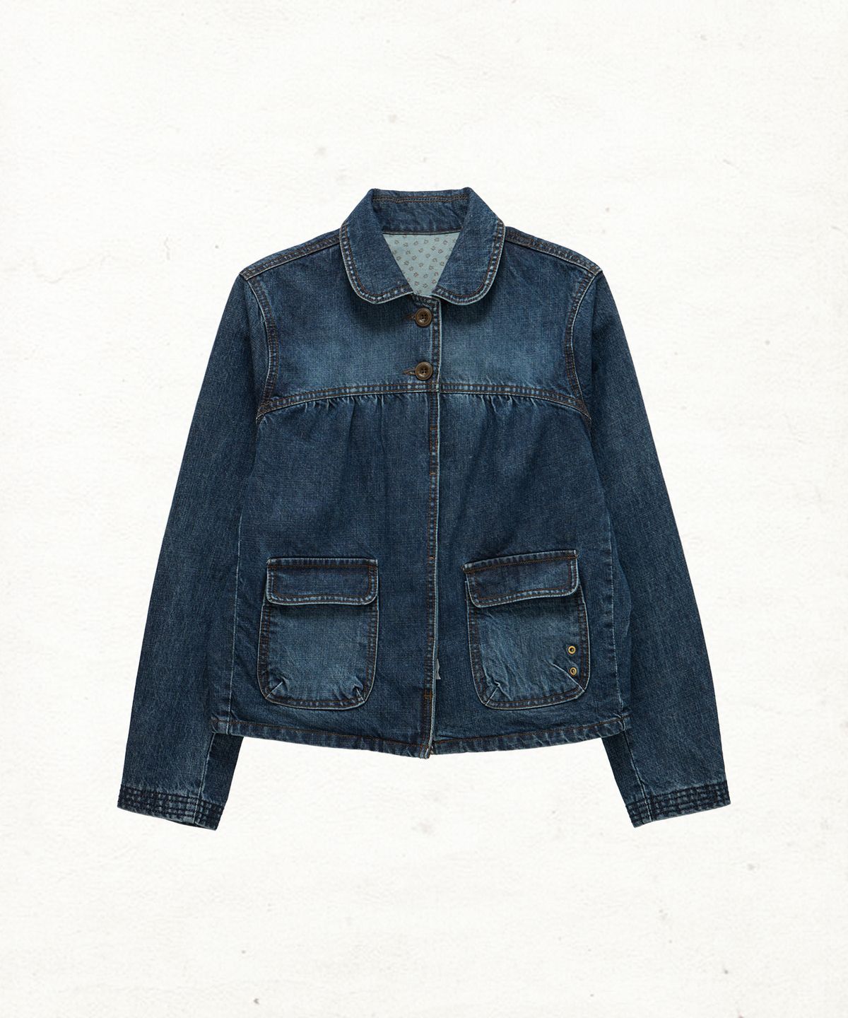 단델(DANDEL) DD four-stitch denim jacket (INDIGO)