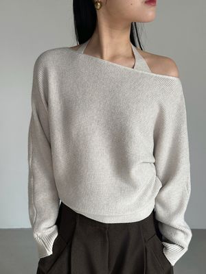 Contour Halter Knit Set (3C)