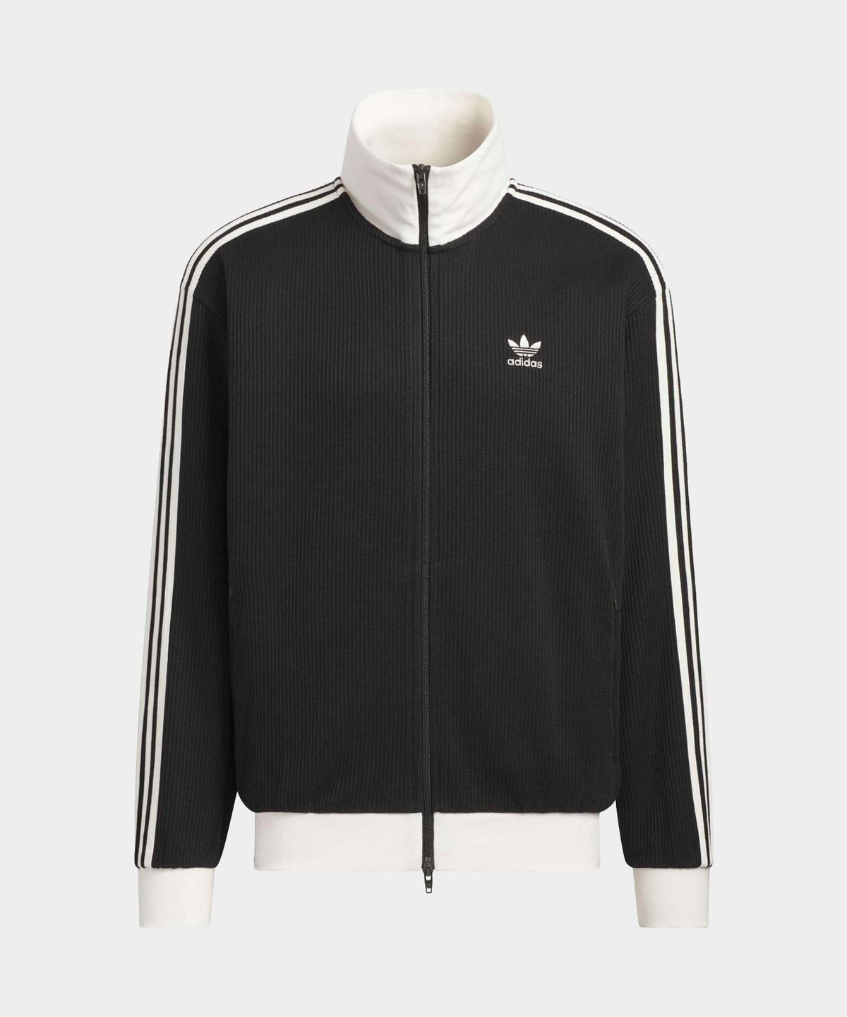 아디다스(ADIDAS) 와플 클래식 트랙탑 - 블랙 / KQ6863