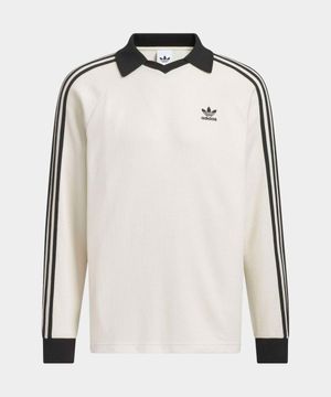 와플 롱 슬리브 폴로 티 - 원더화이트 / KQ6867