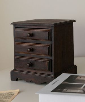 원목 엔틱 주얼리 악세사리 보관함