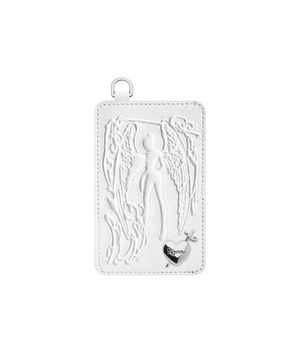 Angel Heart Card Holder White