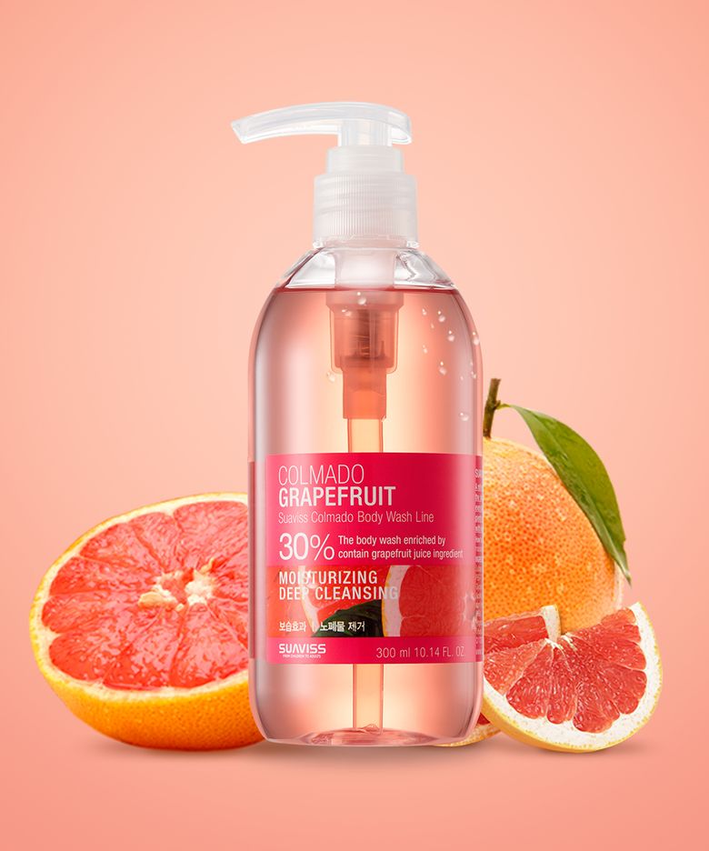 꼴마도 그레이프플룻 바디워시 300ml X 2개