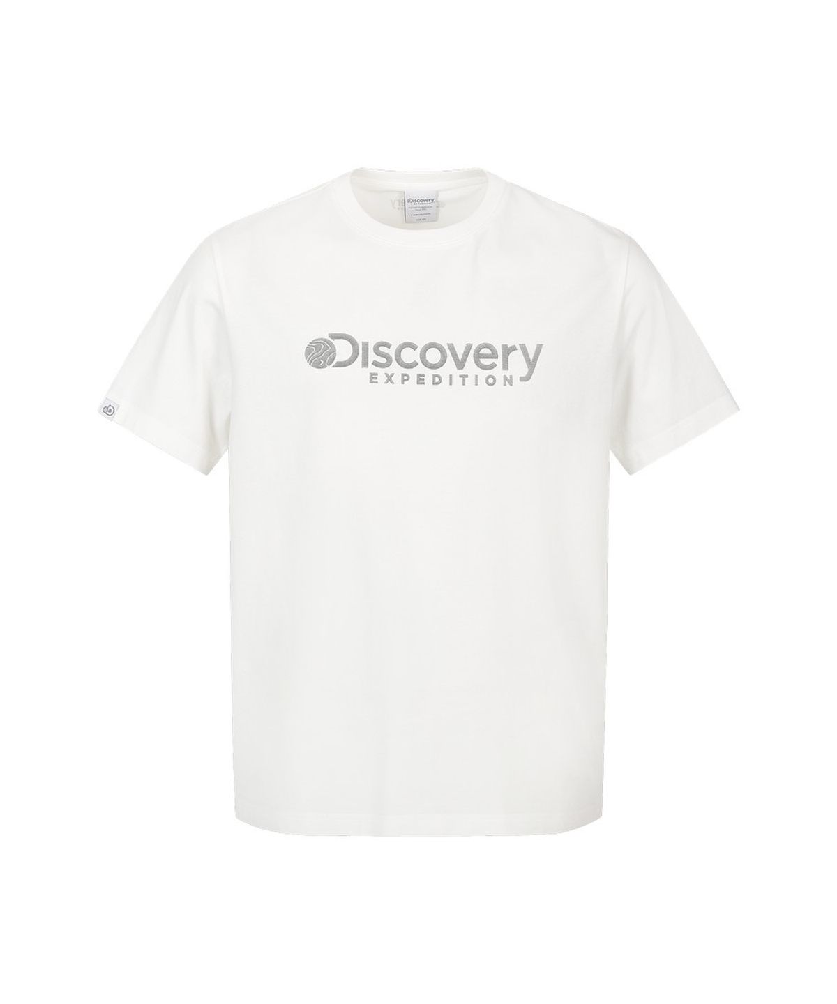 디스커버리 익스페디션(DISCOVERY EXPEDITION) 남성 프레시벤트 로건 반팔티셔츠 (WHITE)