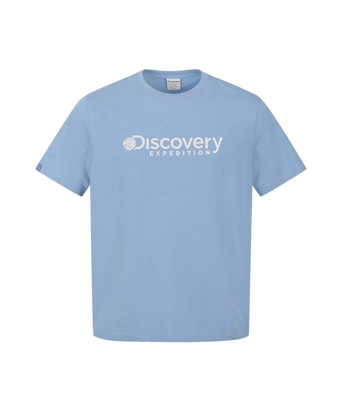 디스커버리 익스페디션(DISCOVERY EXPEDITION) 남성 프레시벤트 로건 반팔티셔츠 (BLUE)