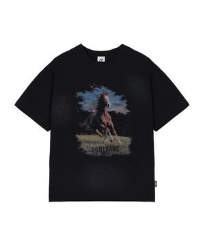 HORSE T-SHIRTS_Black
