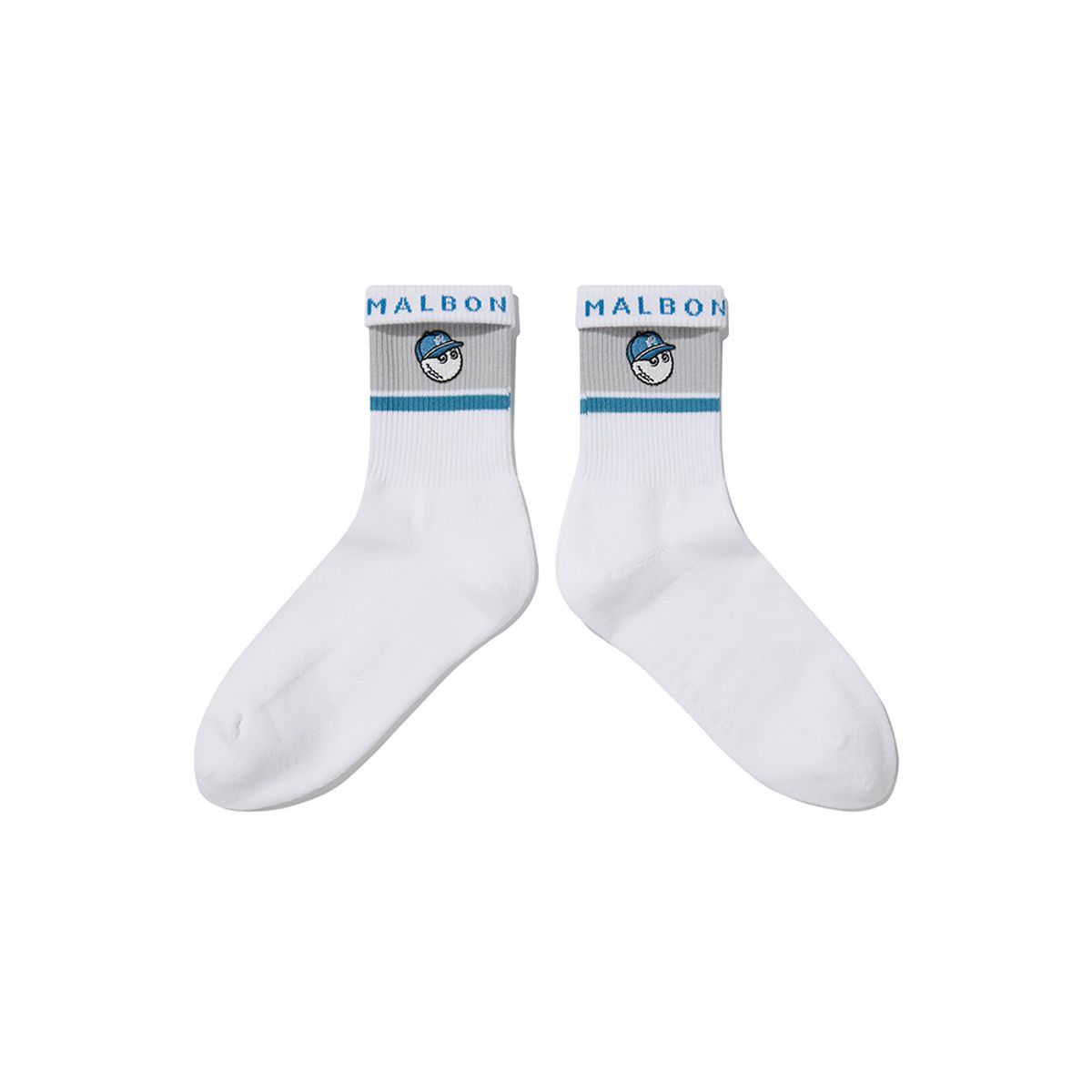 말본 골프(MALBON GOLF) 버킷 와펜 베이직 크루삭스 BLUE