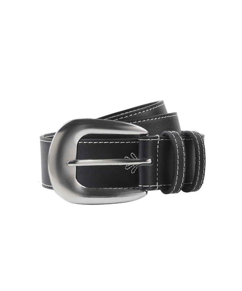 Heritage Embroidery Belt_Black