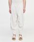 송지오옴므 니 폴드 벌룬 팬츠 화이트 SI2PT212WH