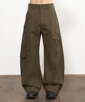 엣지 워크 라보 팬츠 [페이드 브라운]