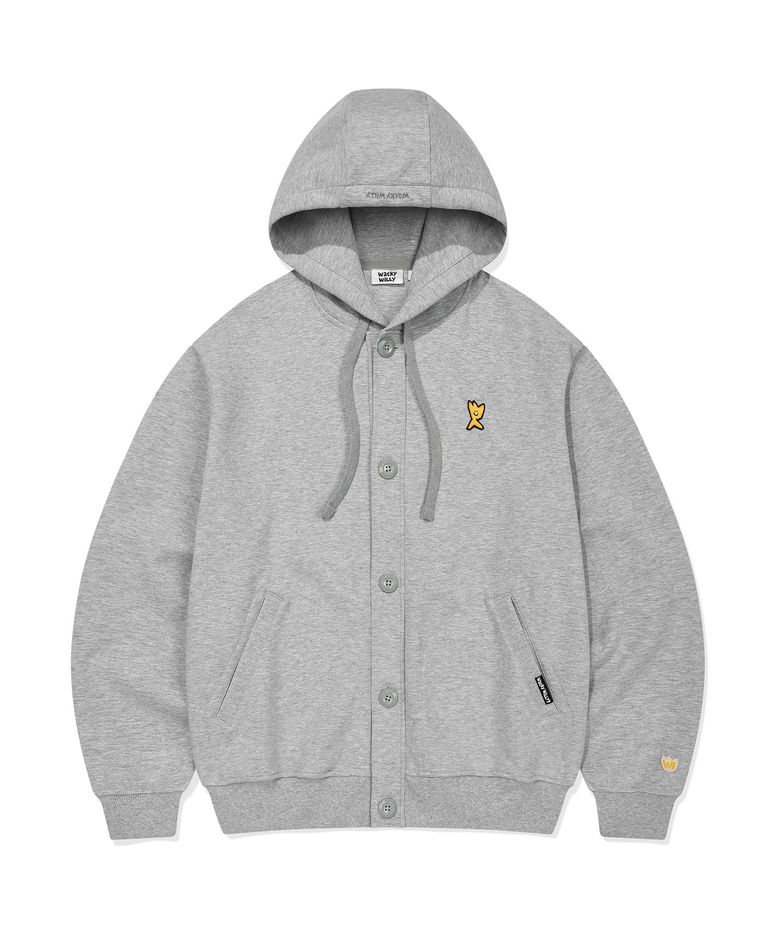 [26SS] 후드 버튼 가디건 (2 colors)