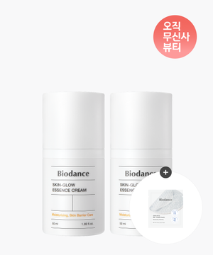 스킨 글로우 에센스 크림 2개 (+세라놀 패드 2매)