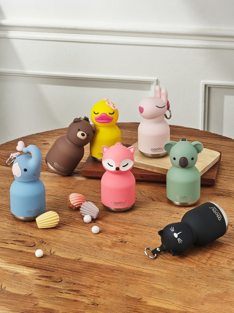 진공스텐 보온보냉 캐릭터 키링 텀블러 미니 베스티 200ml