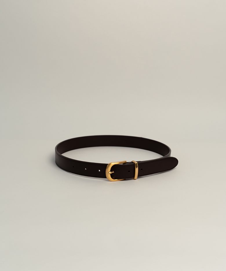카밀라 베이직 벨트 CAMILA BASIC BELT / brown