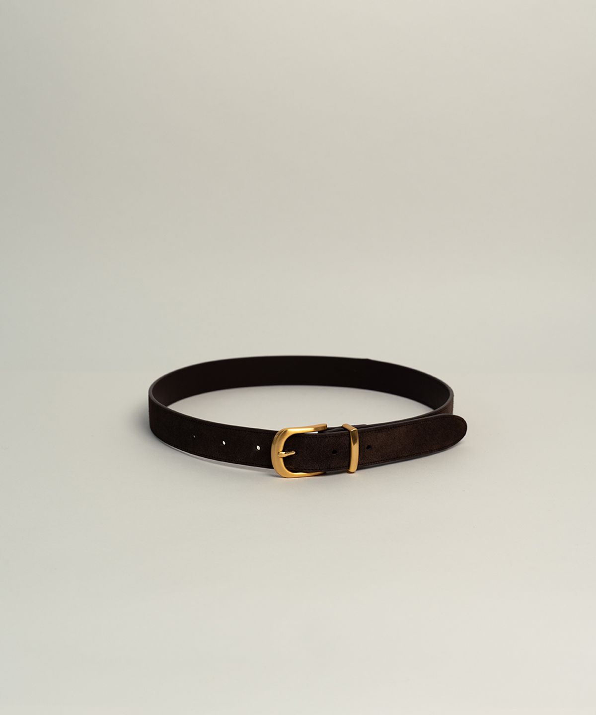 셀솝(SELSOP) 카밀라 베이직 벨트 CAMILA BASIC BELT / suede dark brown