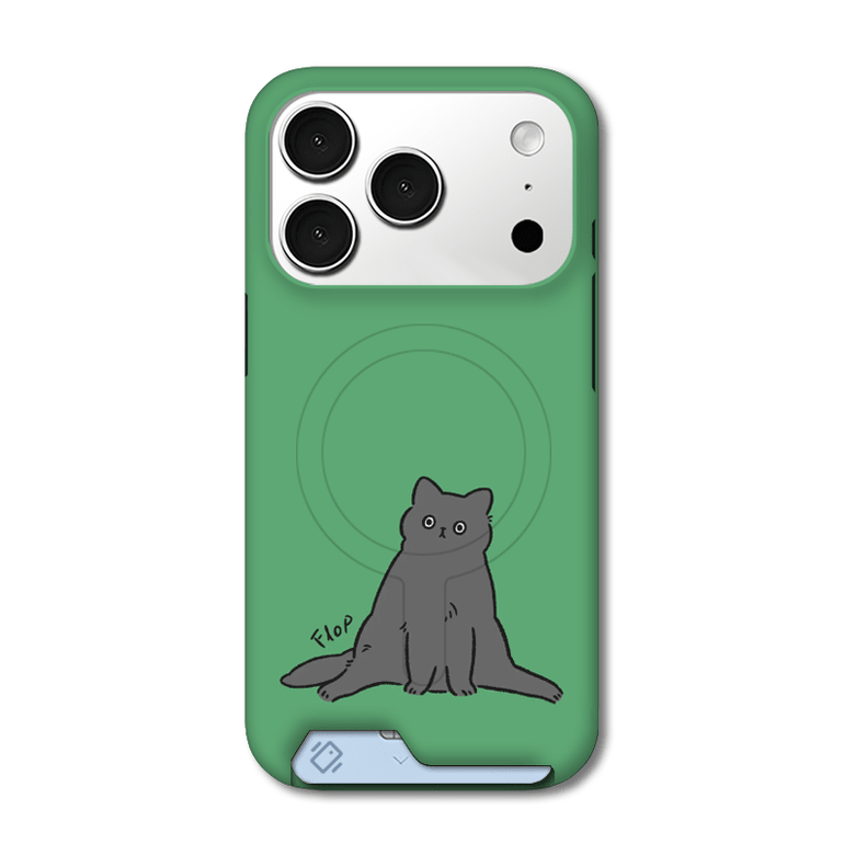 종종 털썩 맥세이프 카드슬라이드 케이스