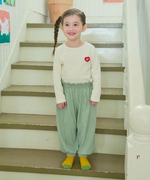 요루 배색 실내복 아이보리 RO6ACLO06IV