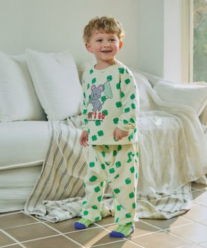 뱀부 올오버 벌룬 실내복 크림 RO6ACLO08CR