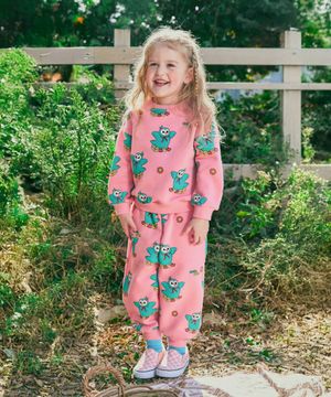 미니쭈리 올오버 셋업 핑크 RO6ACSE10P2