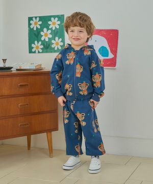 미니쭈리 올오버 후드 셋업 네이비 RO6ACSE11N2