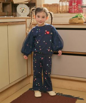 미니쭈리 올오버 플라워 셋업 다크네이비 RO6ACSE18N3