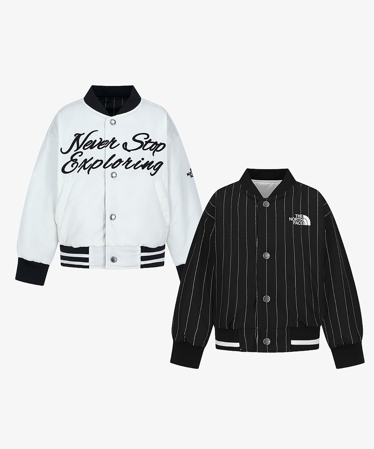 노스페이스 키즈(THE NORTH FACE KIDS) 키즈 리버서블 스타라인 자켓 NJ3NS01S_CRE