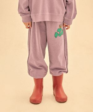 킹브로콜리 피그 알라딘 팬츠_퍼플