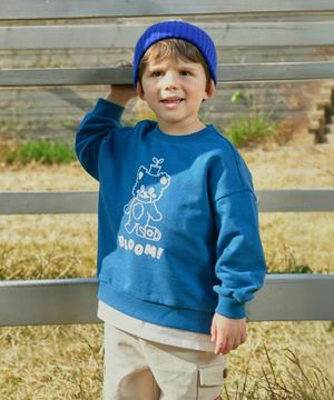 미니쭈리 레이어드 맨투맨 블루 RO6ACTS01B2