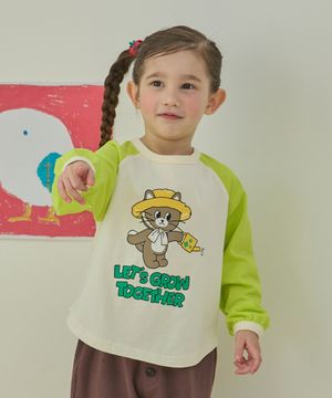 엔자임 래글런 티셔츠 아이보리 RO6ACTS09IV