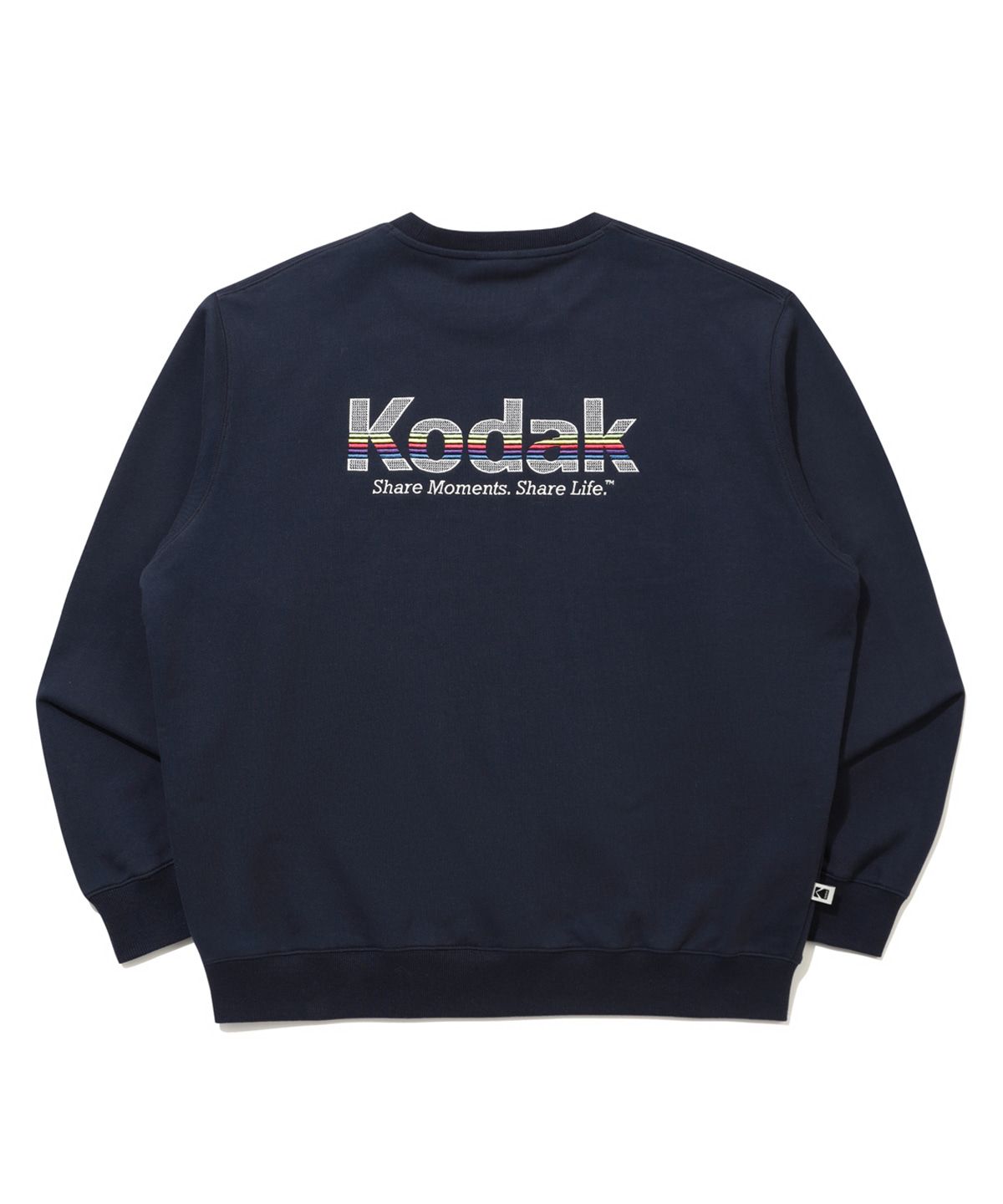 코닥(KODAK) 레인보우 맨투맨 NAVY