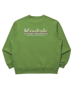 레인보우 맨투맨 GREEN