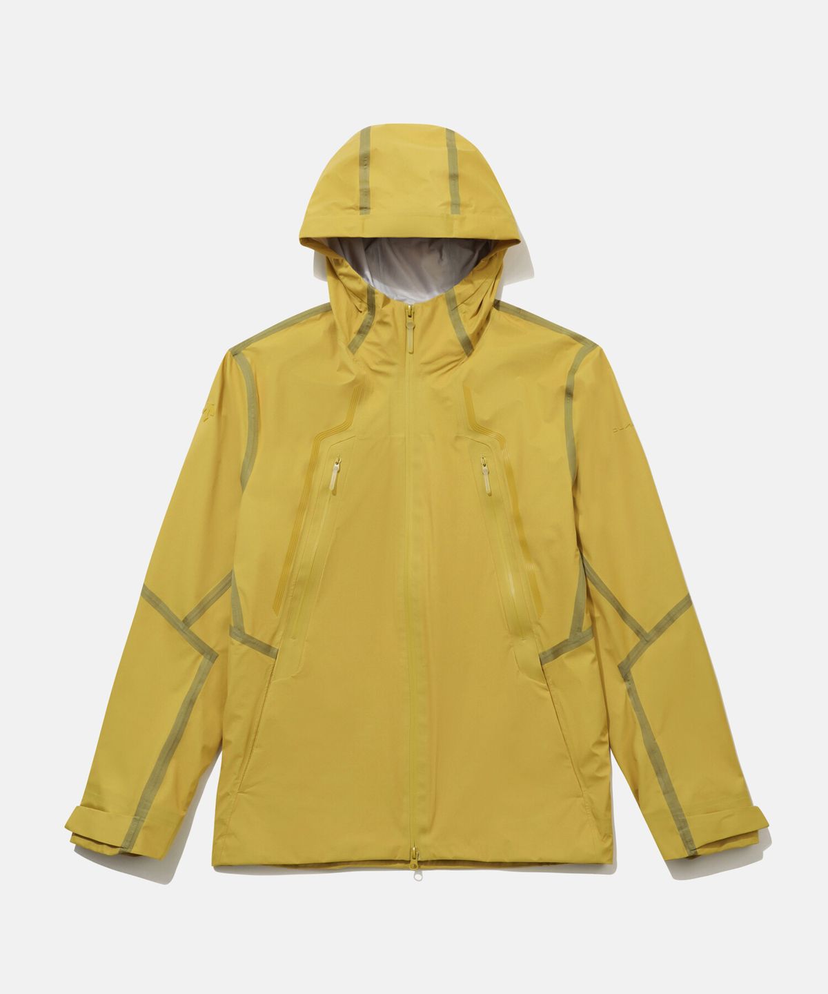 데상트(DESCENTE) 듀얼리스 3LAYER 쉘 자켓 머스타드 SR121DJK13