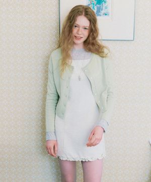 크롭 가디건_RMCKG23YT2_LIME